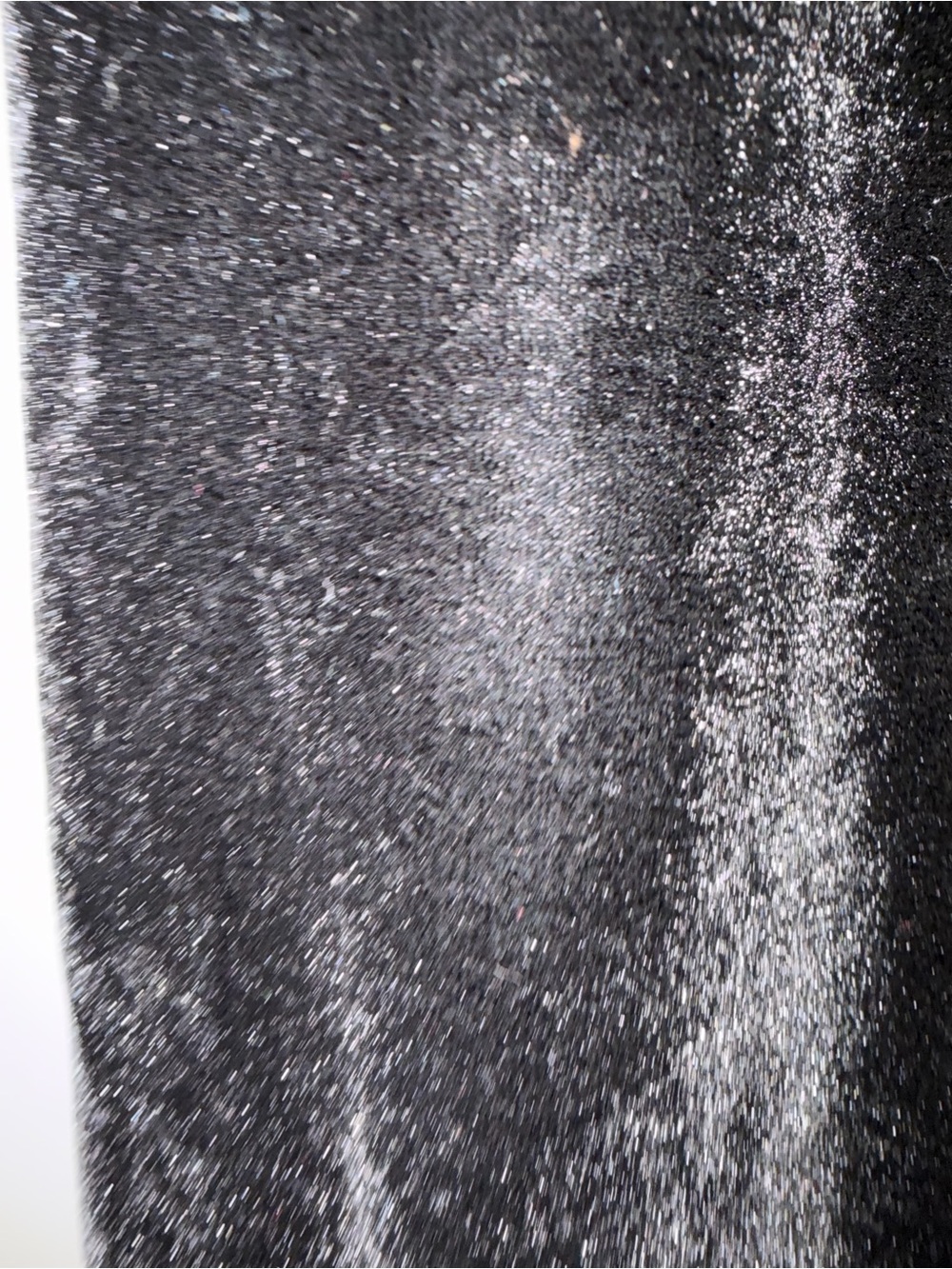 Chaps Black Smooth Velvet Straight Leg Pants - Picture 5 of 6